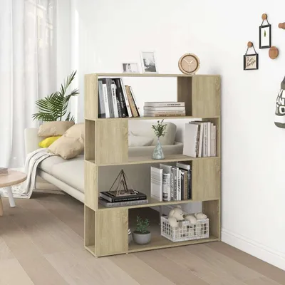 Immagine prodotto di Maison Exclusive - Libreria divisorio in rovere Sonoma 100x24x124 cm