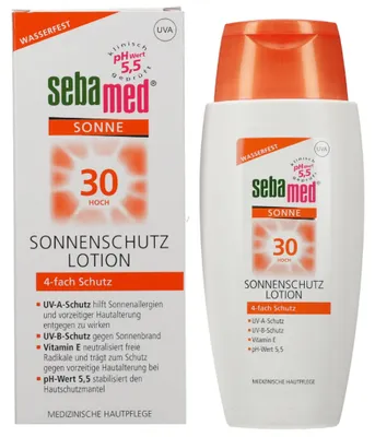 Immagine prodotto di Sebamed Lozione solare protettiva Lsf 30 150 ml