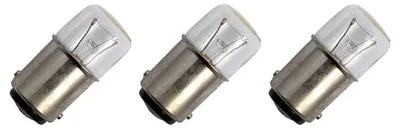 Produktbild von OE Lightning Signallampe BA15d 3W 30V 2500K T16 16x35mm dimmbar 3 Stück