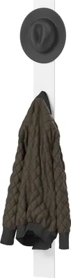 Produktbild von Furniture24 Kleiderpaneel Simply Sm5Bi Wandpaneel 13 X 163 X 2 Cm Flurpaneel Aufhänger Weiß