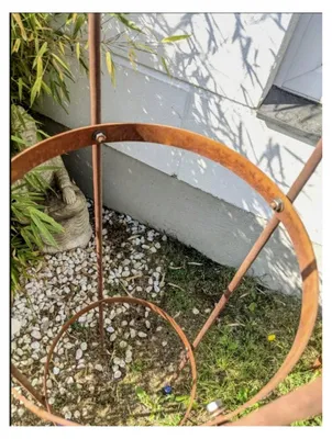 Produktbild von Edelrost Garten Rosenbogen aus Metall