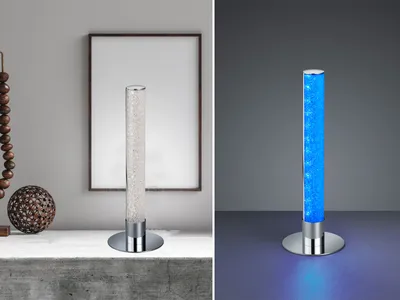 Produktbild von LED Tischleuchte LEIA dimmbar Fernbedienung, Farbwechsel 40cm hoch