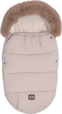 Obrázok produktu pre Lorelli LUXE termo fusak do kočíka – vodeodolný, flísová podšívka, otvory na pásy, 2-smerný zips, kapucňa s kožušinkou, 88×46 cm