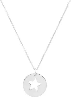 Produktbild von Wunderschöner 925 Sterling Silber (Rhodiniert) Damen - Anhänger + Kette - 20mm*17mm; TRS23526