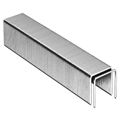 Obrázok produktu pre Novus úzka zadná svorka 4 d.15xš.6mm drôt-š.1,1mm oceľový drôt pozinkovaný 1100ks/box - 042/0390