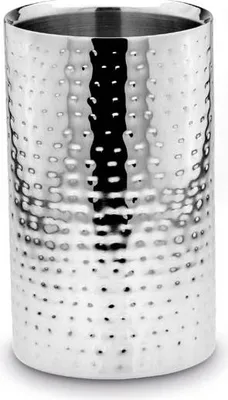 Produktbild von Wein-/Sekt Flaschenkühler Hammerschlag-Optik (H) 20 x (Ø) 12 cm