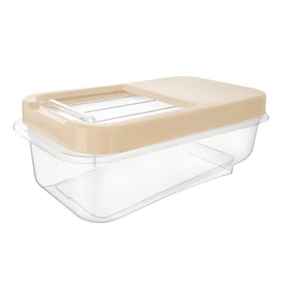 Produktbild von Multifunktionale Aufbewahrungsbox 5L mit Schiebedeckel, robuster Kunststoff