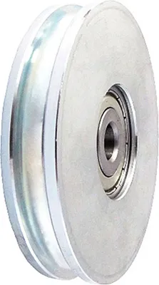 Produktbild von Seilrolle 79 mm fur Seil 6 mm Metallprofilrollen mit Lagerung d=79mm/6 (CM79/6L)