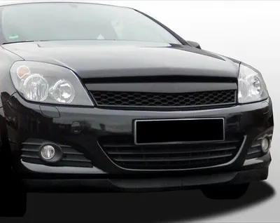 Zdjęcie produktu dla Kratka chłodnicy sportowa czarna bez emblematu do Opel Astra H 3-drzwiowa GTC /