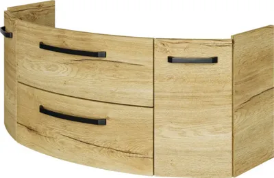 Obrázok produktu pre Kúpeľňová skrinka pod umývadlo Jungborn VENTITRE dub halifax prírodná 116,3 x 49,2 x 46 cm