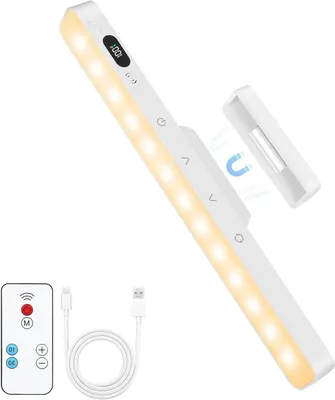 Image de Éclairage LED pour meubles - Lampe pour armoires - Éclairage de zone de travail - Température de couleur réglable - 120 LED - Blanc