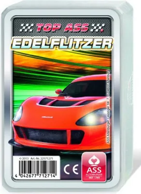 Produktbild von ASS Altenburger Top ASS - Autoquartett Edel-Flitzer