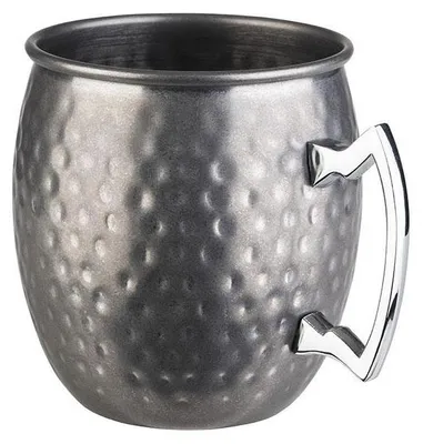 Produktbild von APS 93346 Becher MOSCOW MULE, Edelstahl, 500 ml, Ø 9 cm, Höhe 10 cm, Vintage-Look