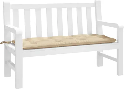 Produktbild von "2024"cloris Gartenbank-Auflage Beige 120x50x7 cm Oxford-Gewebe - Gartenmöbelauflagen CHY18384605