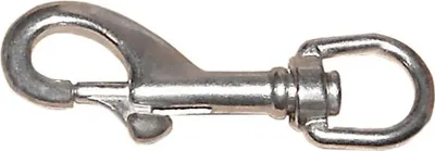 Zdjęcie produktu dla Oem Morski karabińczyk ze stali nierdzewnej Srebrny 85 mm Srebrny 85 mm
