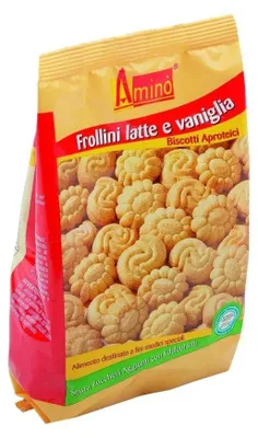 Immagine prodotto di Amino' I Frollini Latte E Vaniglia 200 G