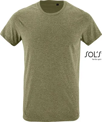 Produktbild von SOLs 00553 | Regent Fit Herren T-Shirt - Farbe: Heather Khaki - Größe: S