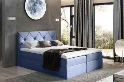 Produktbild von Boxspringbett Schlafzimmerbett LEWIS 140x200cm in div. Farbvarianten