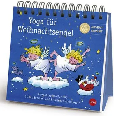 Produktbild von Yoga für Weihnachtsengel Adventsaufsteller Geschenkbuch