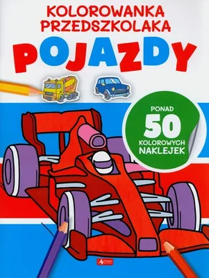 Immagine prodotto di Kolorowanka przedszkolaka Pojazdy