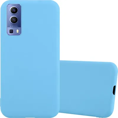 Obrázek produktu pro Cadorabo Case for Vivo Y52 5G / Y72 5G Protective Case in Blue Obal na mobilní telefon TPU Silikonový obal kryt