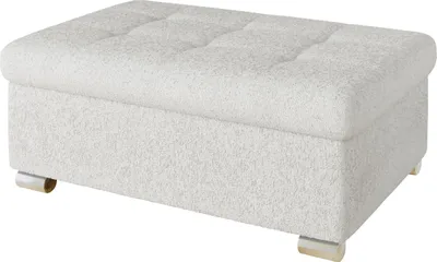 Produktbild von MIRJAN24 Polsterhocker Niko Groß, Stilvoll Sitzhocker vom Hersteller, Moderne Hocker (Farbe: Baloo 2073)