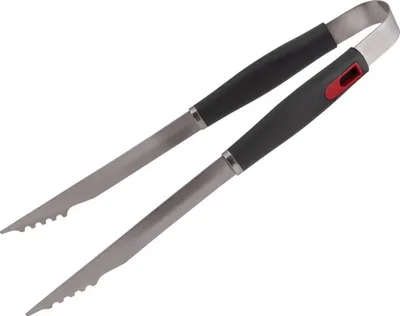 Zdjęcie produktu dla Szczypce do grilla, 40 cm, srebrno-czarne