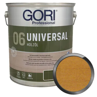 Produktbild von GORI 06 Universal Holzöl 5 Liter LÄRCHE Gartenmöbelöl Terrassenöl Holzpflegeöl