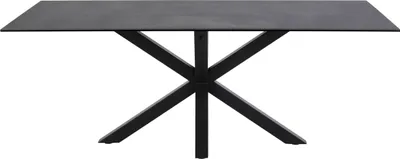 Produktbild von Esstisch Heaven Schwarz & Metall - ca. 200 x 100 cm