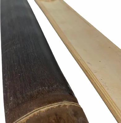 Produktbild von Abdecklatte NIGRA optische Zwischenraumabdeckung für unsere Bambuszaunserie 200cm lang