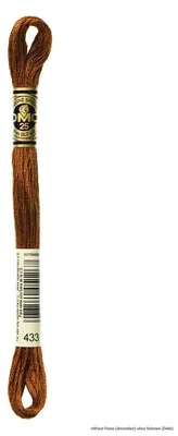 Produktbild von DMC Stickgarn Mouline Special 117MC -433, 6-fädig, 8m