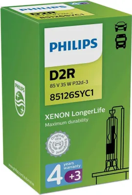 Image de Philips D2R 35W P32d-3 LongerLife 4300K Xenon 1St.
