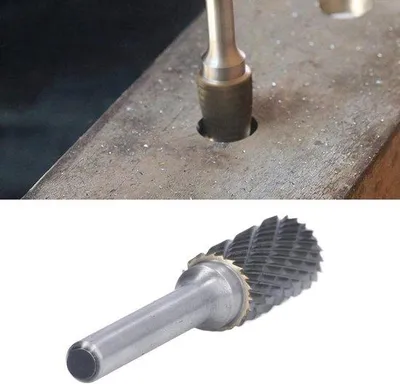 Produktbild von Metallische Doppel-Sägeblatt Zylindersäge für Holzverarbeitung.