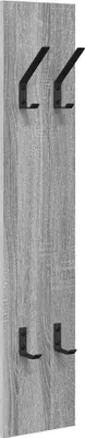 Immagine prodotto di vidaXL Comodino da parete Sonoma grigio 20 x 1,5 x 100 cm