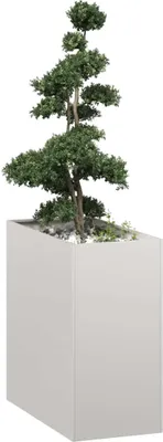 Immagine prodotto di Maison Exclusive - Vaso per piante 40x80x80 cm in acciaio inox