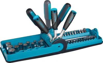 Immagine prodotto di Set di chiavi a bussola da 1/4" 856-1HP, 38 pezzi, Hazet | 4000896233380