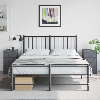 Zdjęcie produktu dla VidaXL 841780, Antracyt, Stal, 345 mm, 390 mm, 620 mm, 2 szt.