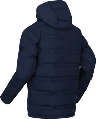 Produktbild von Regatta Thermisto Winterjacke Herren mit Kapuze, Größe:S, Farbe:Schwarz