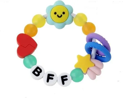 Produktbild von INFANTINO Freundschafts-Beißarmband - Silikon