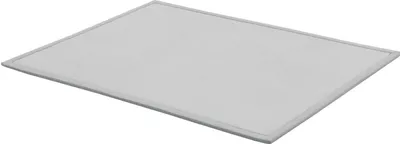 Produktbild von Juskys Krabbelmatte Spielmatte Krabbeldecke 200x150 cm Samtmatte Teppich für Kind, Baby, Yoga - rutschfest, weich Kinderteppich Spielteppich in Grau