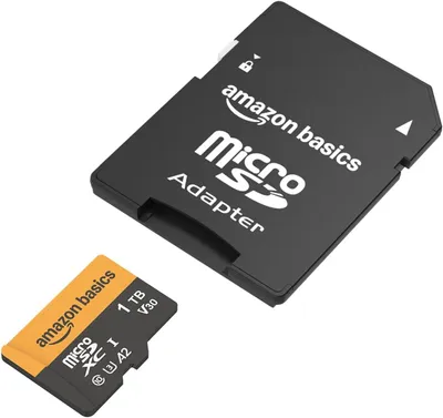 Productafbeelding van AmazonBasics microSDXC-geheugenkaart, 200 Mbit/s, A2, U3, 1TB