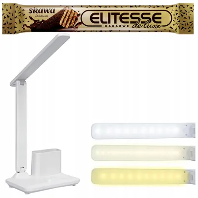 Produktbild von MarKowa MP192 LED Schreibtischlampe Touch mit Organizer Weiß