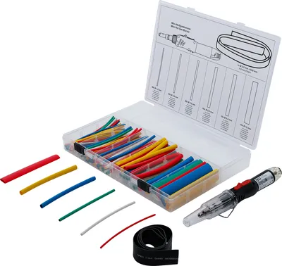 Produktbild von BGS technic Mini Hot Gas Burner with Shrink Tube Assortment, 406 mm, 406 g