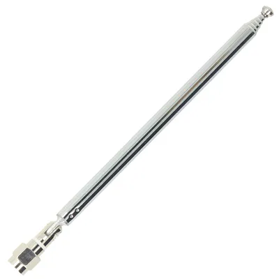 Produktbild von Minadax 50 Ohm Teleskopantenne (12–47 cm) mit SMA-Stecker – Universal Breitband-Antenne für Scanner, SDR, Messgeräte & Amateurfunk (40 MHz–6 GHz)