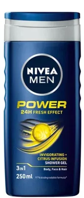 Zdjęcie produktu dla Żel pod prysznic Nivea Men Power Refresh (250 ml)