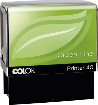 Produktbild von COLOP® 1084750002 Printer 40 Green Line - max . 6 Zeilen, 23 x 59 mm