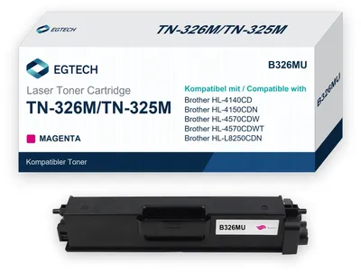 Produktbild von Toner kompatibel mit Brother TN-326M Magenta HL-4140CD HL-4150CDN HL-4570CDW