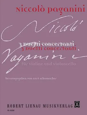 Produktbild von Paganini, N: 3 Duetti für Violine und Violoncello