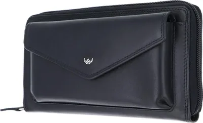Image de Golden Head Cuir porte-monnaie Polo RFID Protect RV-Damenbörse 2830 Schwarz noir