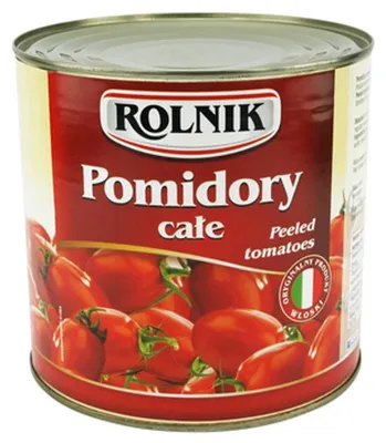 Obrázek produktu pro Rolnik Pomidory Całe Bez Skórki 2,5 kg
